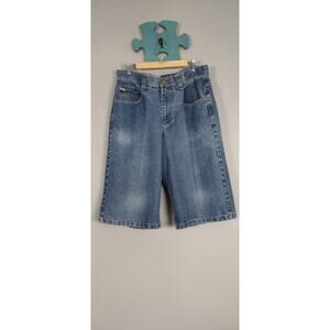 Vintage Y2K Southpole Denim Faded Jean Jorts Shorts Men's 36 Skater Halloween